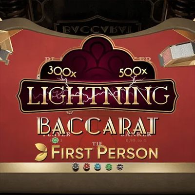 Lightning Baccarat — game cover